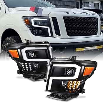 Amazon.com: AKKON - For 2016-2024 Nissan Titan Projector